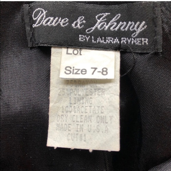 Dave & Johnny Full Length Copper Gown Dress - Picture 8 of 11